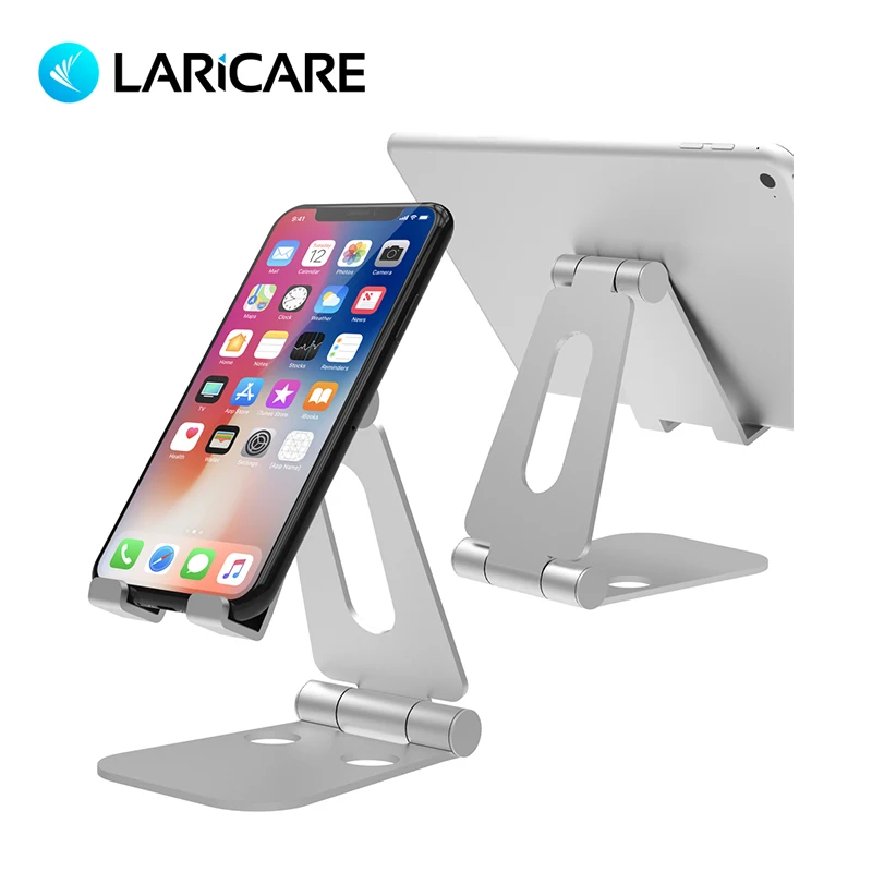 Подставка для планшета LARICARE устойчивая алюминиевая противоскользящая складная