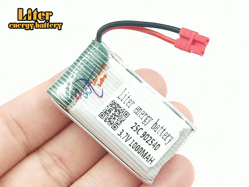 3 7 V 1000mAh 902540 LiPo батарея интегрированное зарядное устройство для SYMA X5hw x5hc RC Дрон