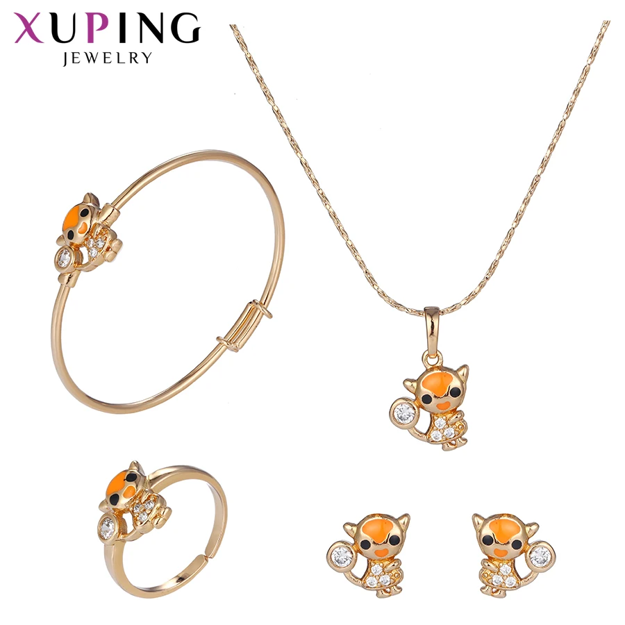 Xuping Элегантный животных Форма ювелирные украшения комплект с окружающей среды