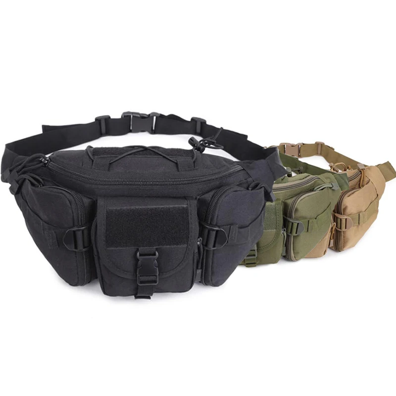 Военная Сумка через плечо Molle нагрудная сумка камуфляжная тактическая поясная