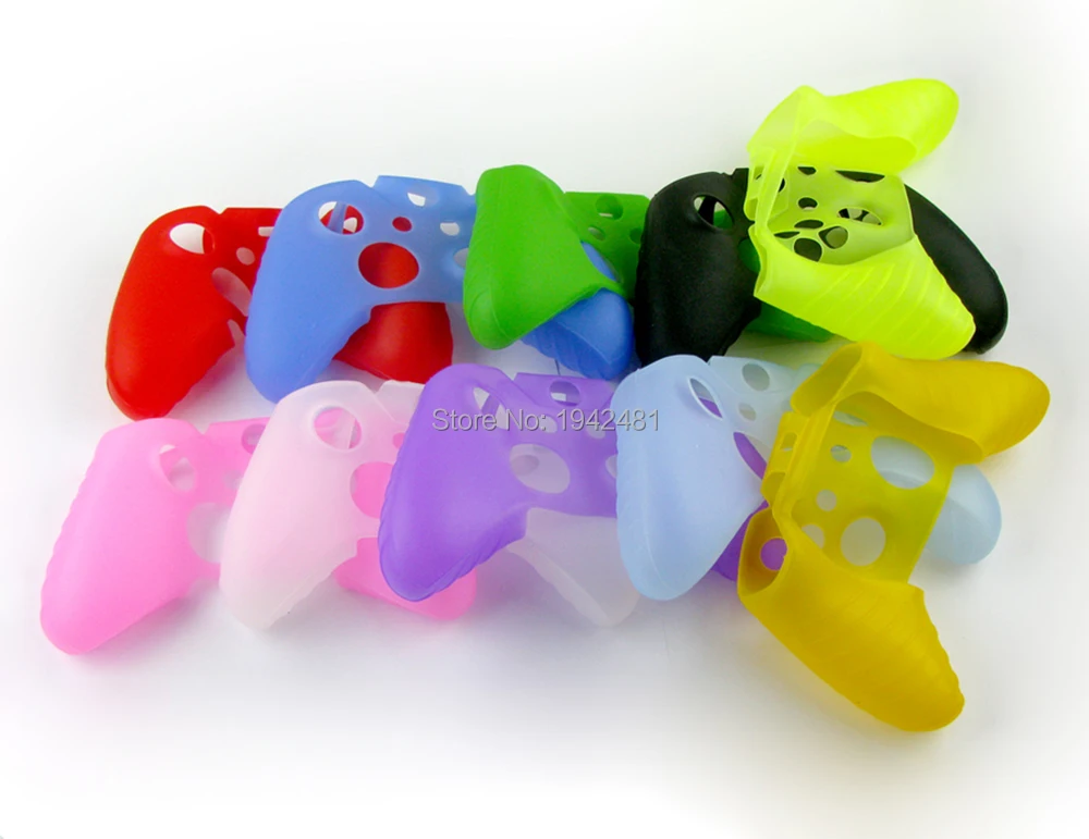 OCGAME 30 шт./лот Цветной силиконовый чехол для контроллера xboxone XBox one | Электроника