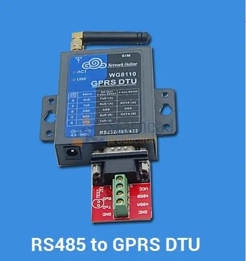 GPRS DTU беспроводной прозрачный модуль модема передачи данных RS485 в конвертер GSM APN