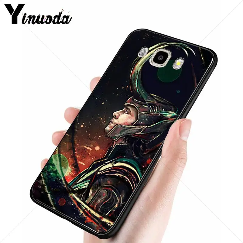 Yinuoda Loki Thor DIY Печатный чехол для телефона Samsung Galaxy j6plus j7 prime j8 j2 j4plus 2018