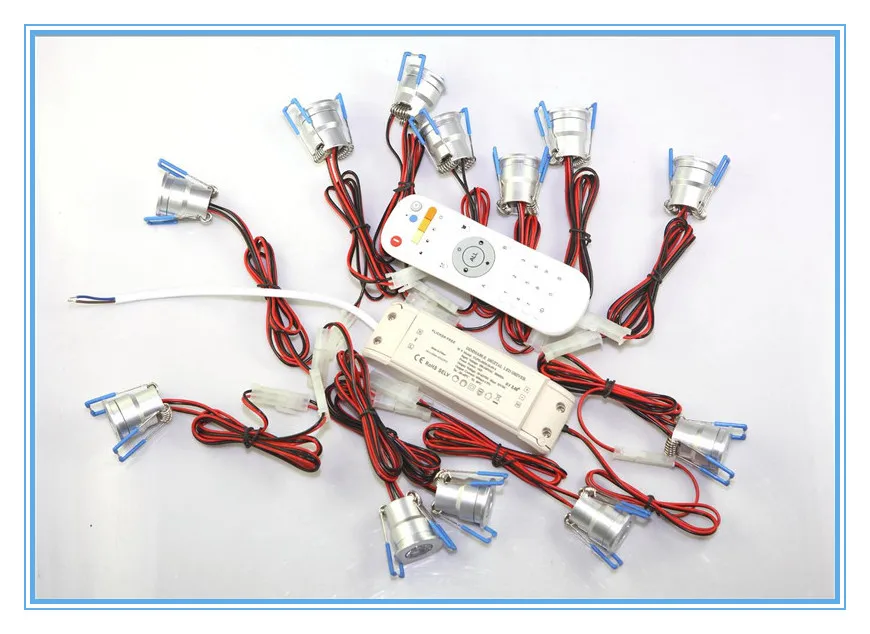 Мини потолочный светильник 3 Вт Светодиодный Точечный шкаф световая стойка