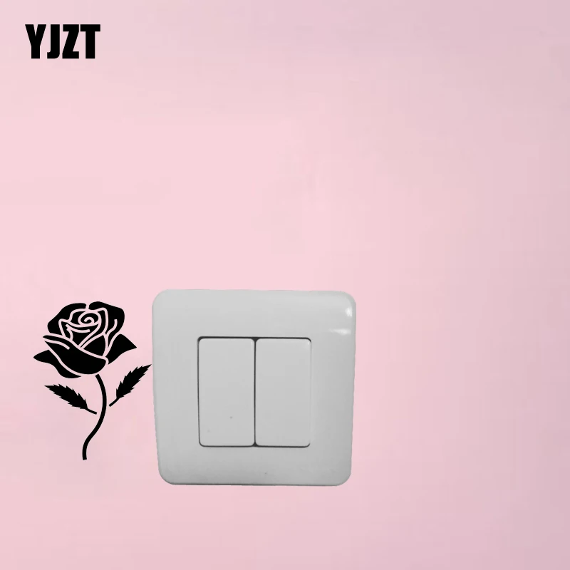 Модные виниловые наклейки 7SS0652 в стиле ретро с изображением роз|vinyl decal|sticker switchwall