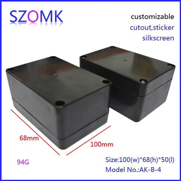 2 шт. пластиковый корпус для электроники 100x68x50 мм|housing plastic|housing boxhousing electronics |