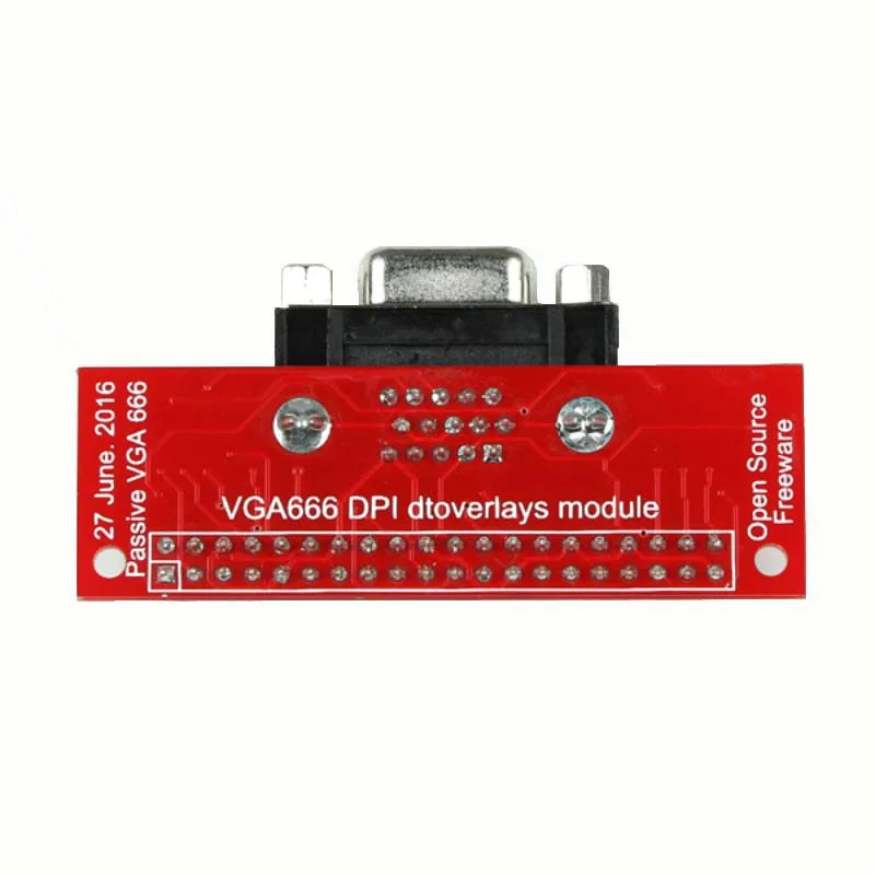 Адаптер VGA 666 voor Raspberry Pi A + B 3 Model RPI Модель plus Nul Gert адаптер|Аксессуары для