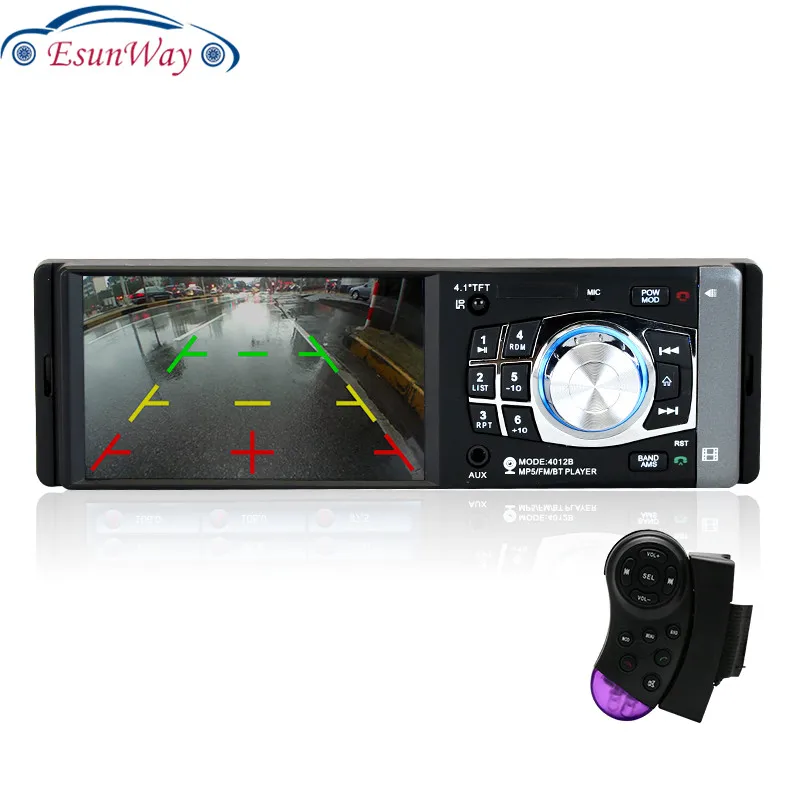 Автомобильный MP3-плеер 4012 Bluetooth автомобильное аудио стерео музыка FM-радио