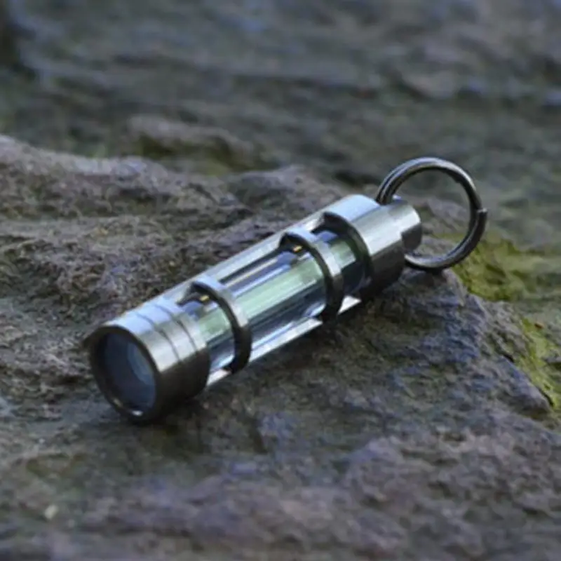 5 цветов Nite Tritium Glowring брелок для ключей ночной автоматический свет самосветовой