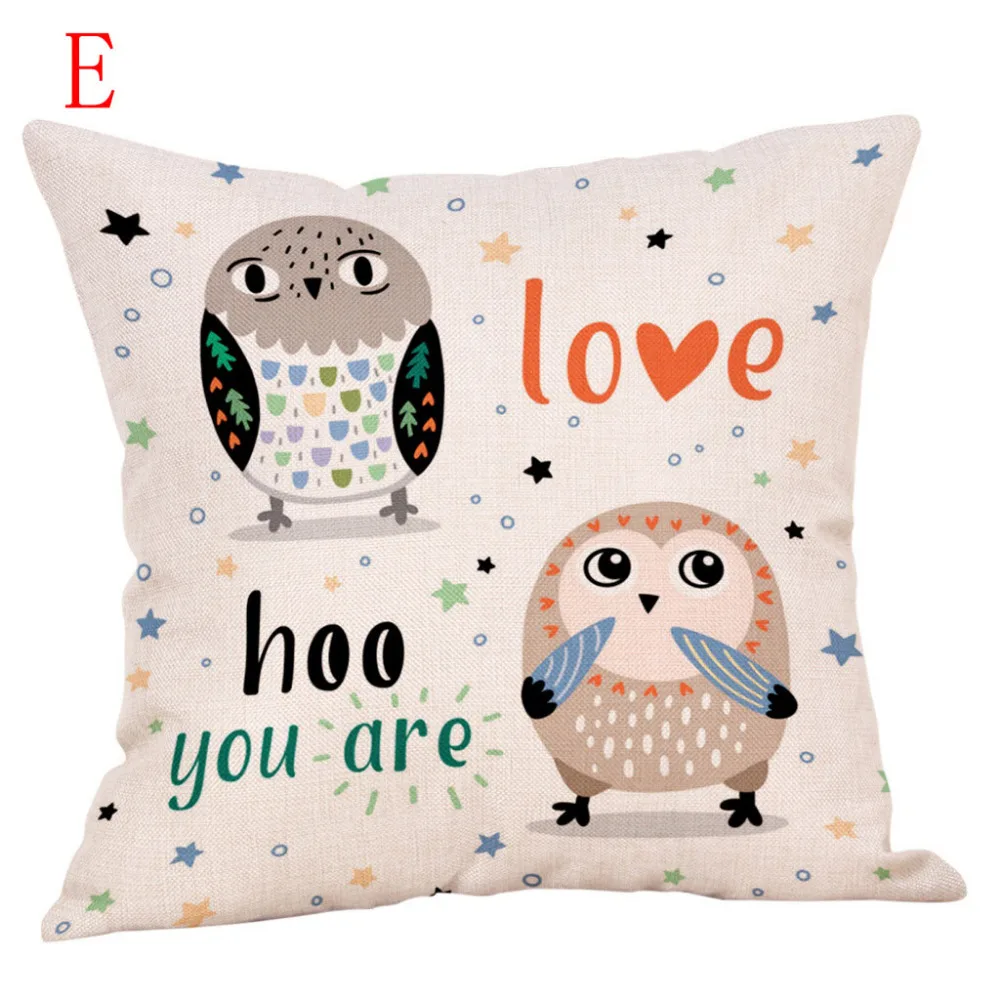 Ouneed New fashion Mother's Day Printing Cotton Linen Pillow Case Cushion Cover Sofa Home Decor | Дом и сад