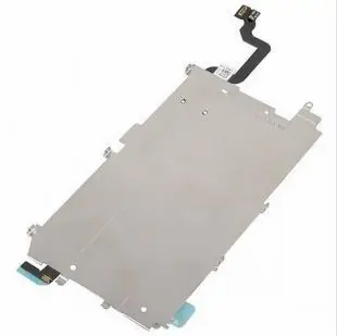 Металлический щиток задней панели + кнопка Home удлинить гибкий кабель для iPhone 6 4