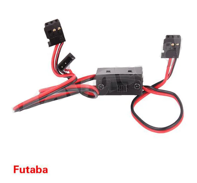 Yuenhoang 5 шт./лот выключатель питания с зарядным портом модели RC три линии FUTABA/JR