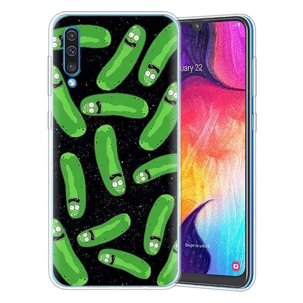 04 Рик и Морти рассольник силиконовые чехлы для samsung Galaxy A71 A51 A90 5G A10 A30 A40 A50 A70 A6 A7 A8+ A9 M30 M50 мягкий чехол из ТПУ - Цвет: 04