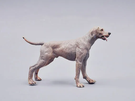 3 &quotМини милый Weimaraner ПВХ vivid собака модель фигурки героев детская игрушка в