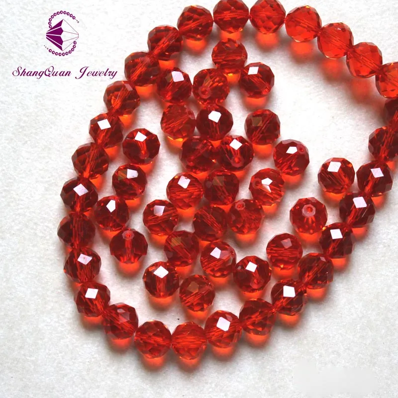 

SQAI8 Mixed Colors 8mm 100pcs Austria faceted Crystal Glass Beads Loose Spacer Round Beads for Jewelry Making