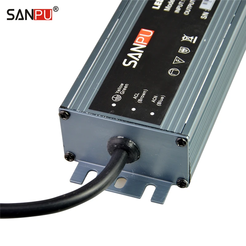 Источник питания SANPU 12 В 150 Вт А IP67 110 220 переменного тока в постоянный ток