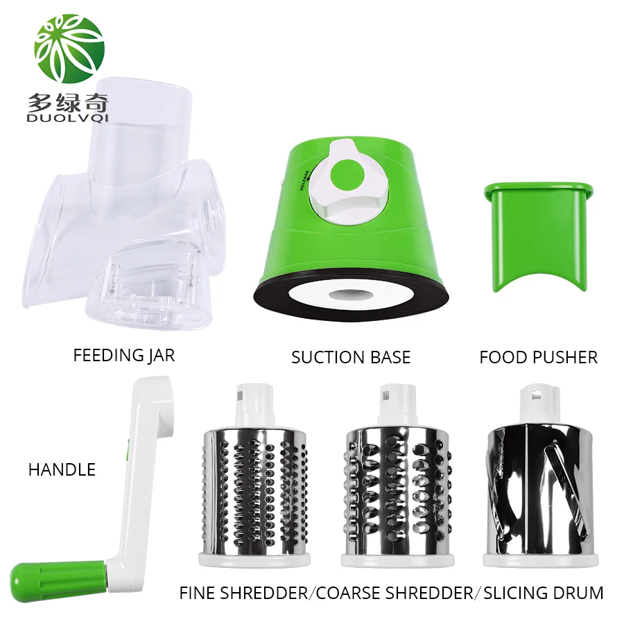 

DUOLVQI Manual Vegetable Cutter Slicer Multifunctional Round Mandoline Slicer Potato Cheese Kitchen Gadgets Kitchen Accessories