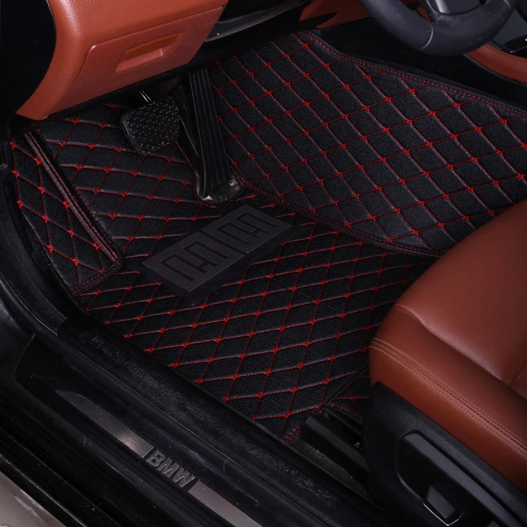 Автомобильные коврики для BMW 5 серии E39 E60 E61 F10 F11 F07 GT 520i 525i 528i 530i 535i 530d 5D (1996-now) | в