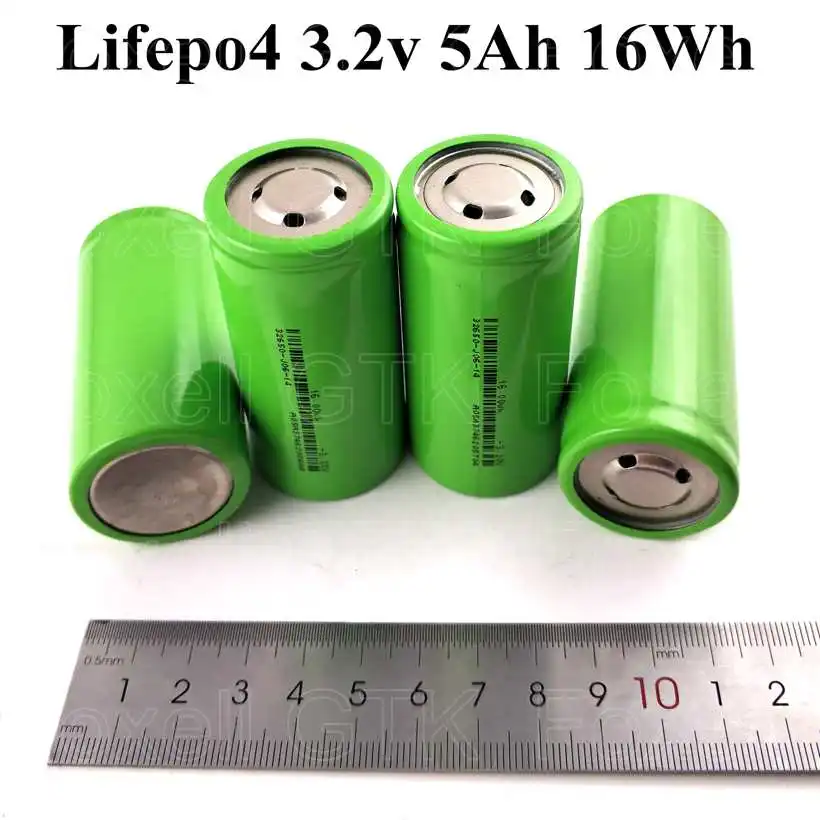 1 шт. образец 3 2 в 5 Ач батареи lifepo4 32650 tf32650 5000 мА/ч высокий разряд 20 А diy упаковка