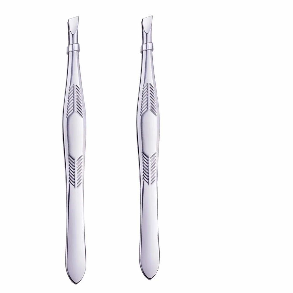 600 шт. щипцы для бровей из нержавеющей стали|tweezer hair removal|eyebrow tweezerstweezers |