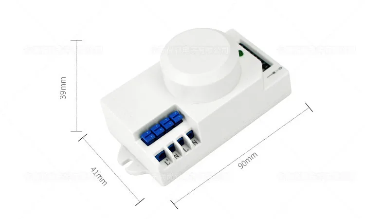 12 v-24 v 360 градусов микроволнового Сенсор светильник переключатель индукционный микроволновый датчик движения Сенсор сухой контакт выход