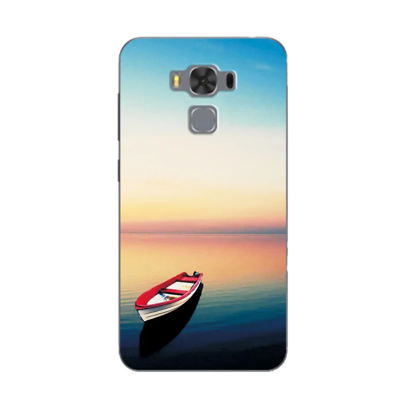 Мягкий чехол для телефона из ТПУ ASUS Zenfone 3 Max ZC553KL с красочным рисунком новый Чехол
