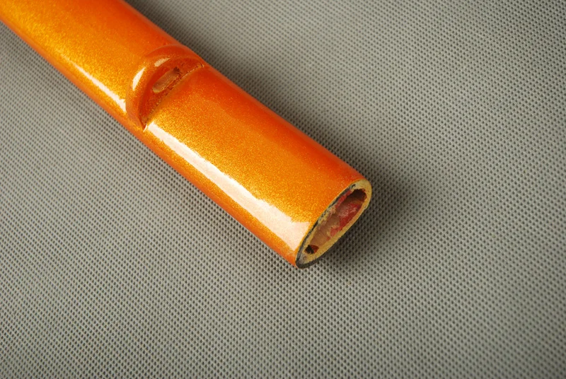 Изящные и изысканные блестящие ножны из оранжевого дерева Сая|orange glitter|orange woodscabbard