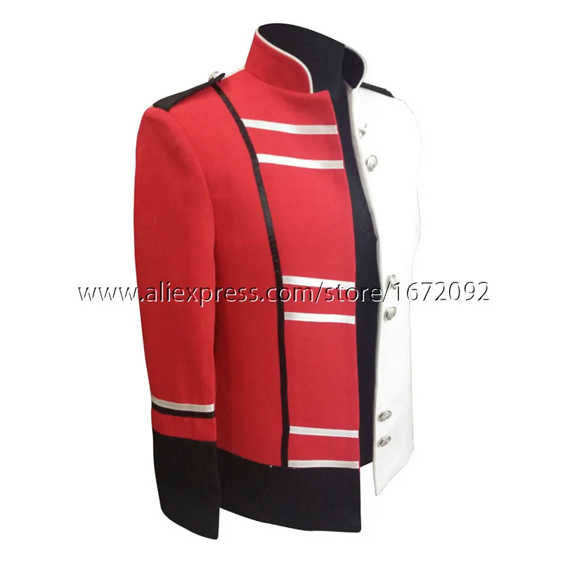 2018 Новое поступление уникальный дизайн мужская куртка Manteau Homme красная и белая