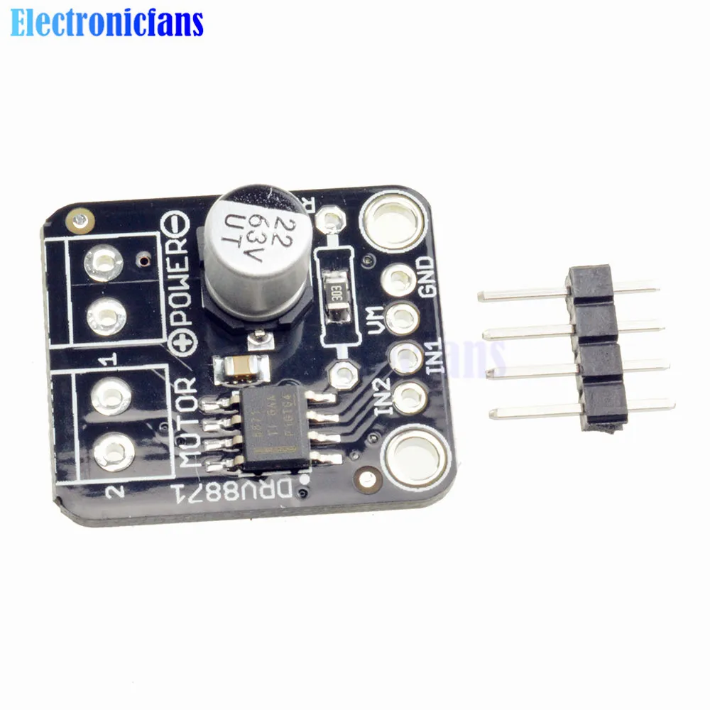 DRV8871 H Bridge щеточная плата прерывателя двигателя постоянного тока для Arduino PWM Control