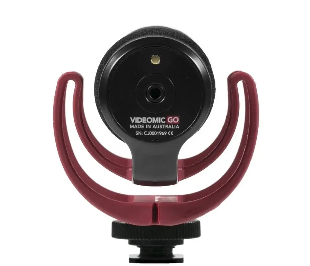 Встроенный микрофон для видеокамеры Rode VideoMic Go с креплением Rycote Lyre интервью Canon Nikon
