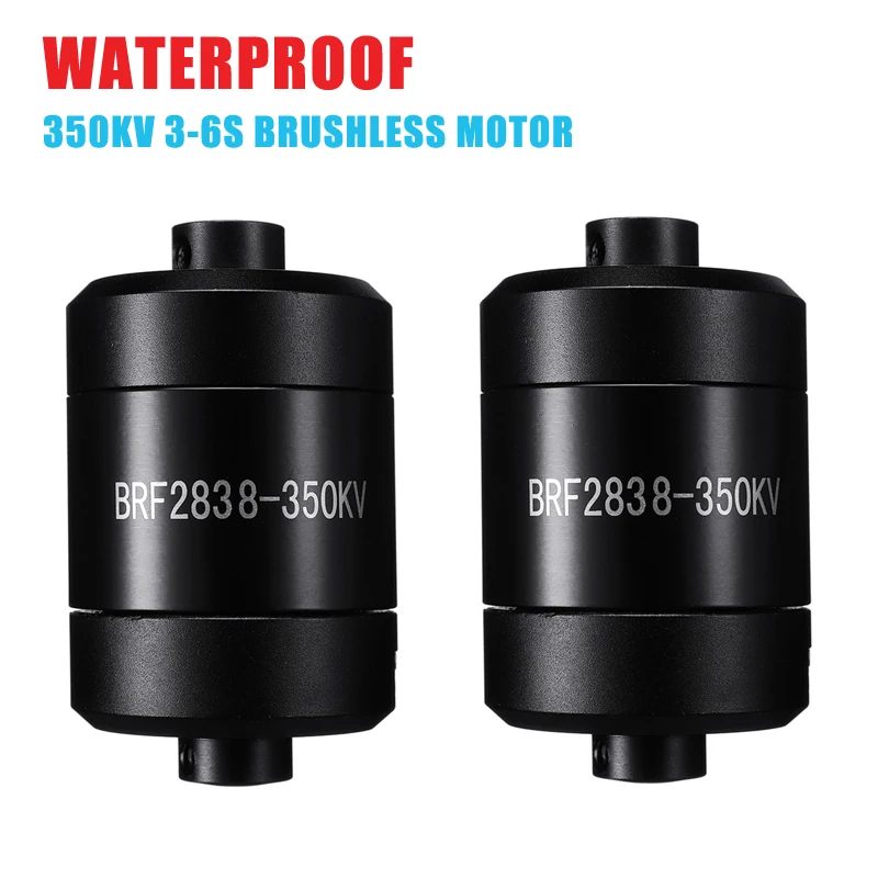 DXW BRF2838 350KV 3-6S вес 80 г водонепроницаемый бесщеточный двигатель для