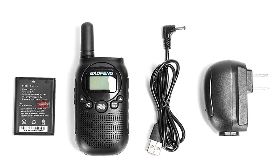 1 шт. Baofeng BF-T6 мини-рация BF T6 22CH 0,5 Вт детский радиоприемник Comunicador портативный радиоприемопередатчик 2 способ детский радиоприемник