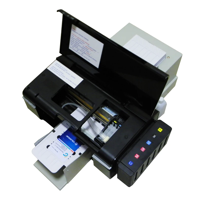 Для epson dvd-принтера для dvd-cd-печати l800 струйный ПВХ-принтер печати видеокарт с 51