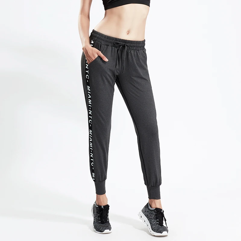 BESGO/спортивные Леггинсы для фитнеса и йоги с буквенным принтом