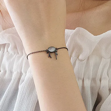 Antler bracelet 100% 925 пробы Серебряные ювелирные изделия Модные гипоаллергенные