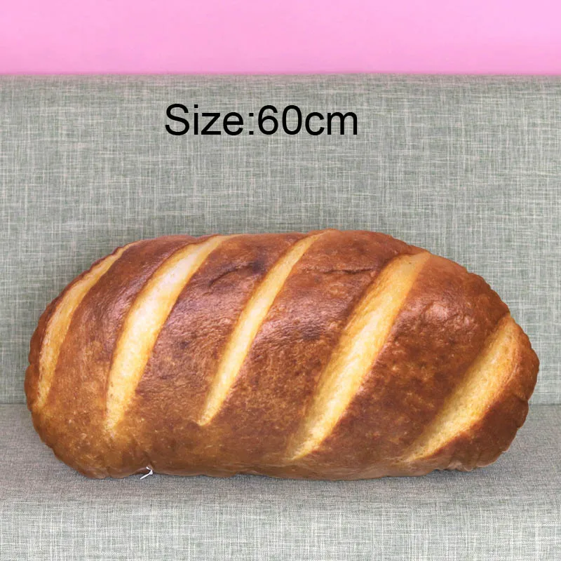 brown bread-60cm Моделирование древесины текстуры Большой ивы Пирс моделирование съемные моющиеся подушки для дивана домашние декоративные - Цвет: brown bread-60cm