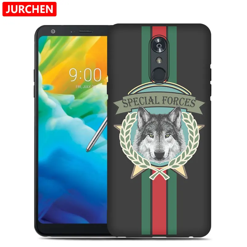 Ультратонкий чехол JURCHEN с рисунком для LG Stylo 5 Stylo5, задняя крышка, милые собака и кошка, мягкий чехол из ТПУ для LG Stylo 5, чехол для телефона - Цвет: 30