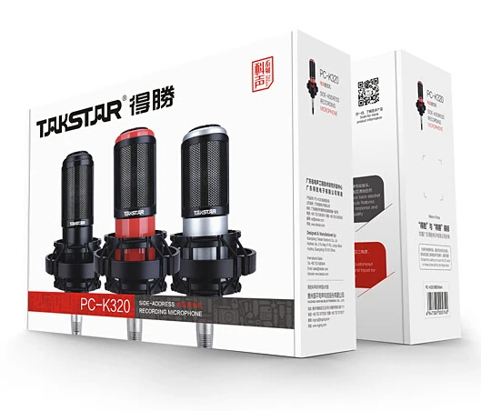 Takstar PC K320/PCK320 конденсатор с боковым адресом микрофон компьютерные микрофоны