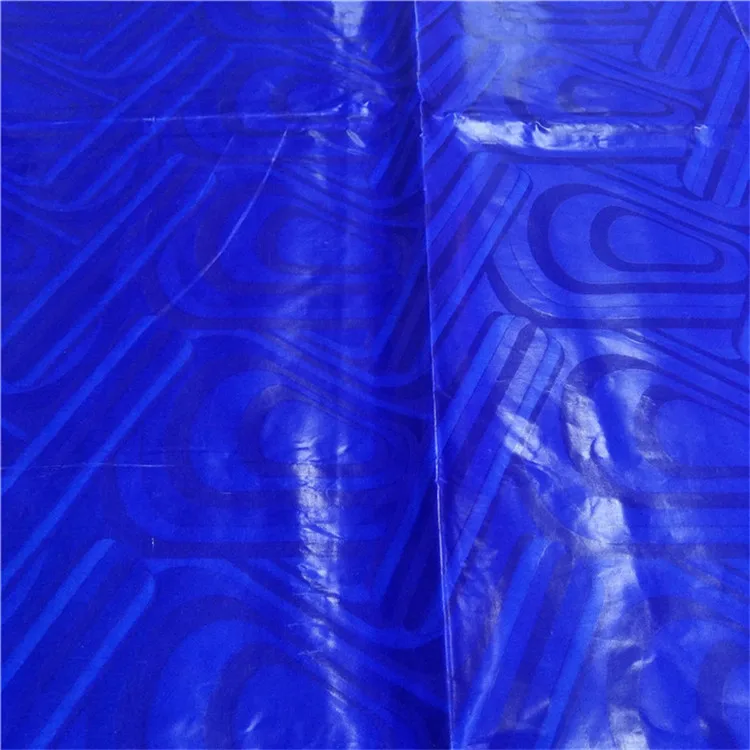 Фиолетовый зеленый Королевский синий африканский Базен Riche ткани с 10 ярдов
