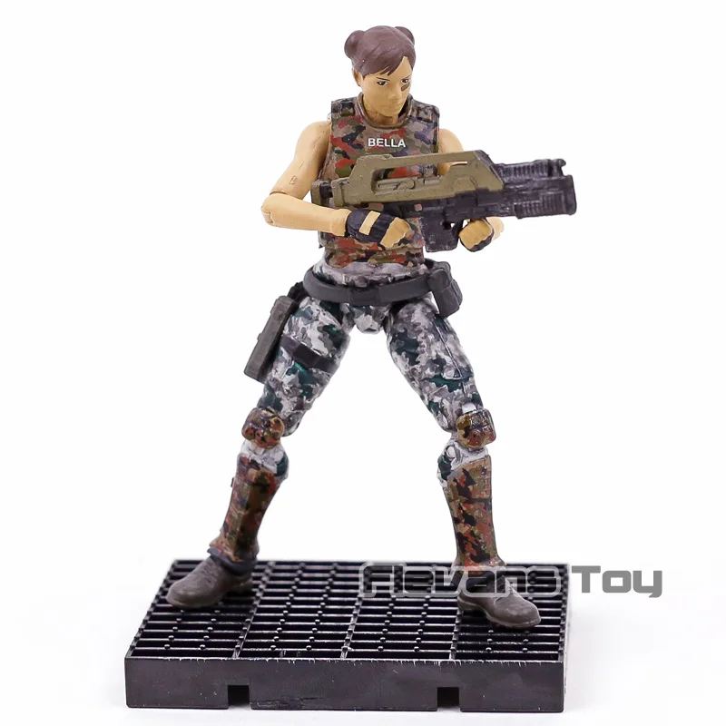Hiya Toys Aliens Colonial Marines Cruz Bella Redding Xenomorph Raven Crusher 1:18 Масштаб ПВХ фигурка Коллекционная модель игрушки