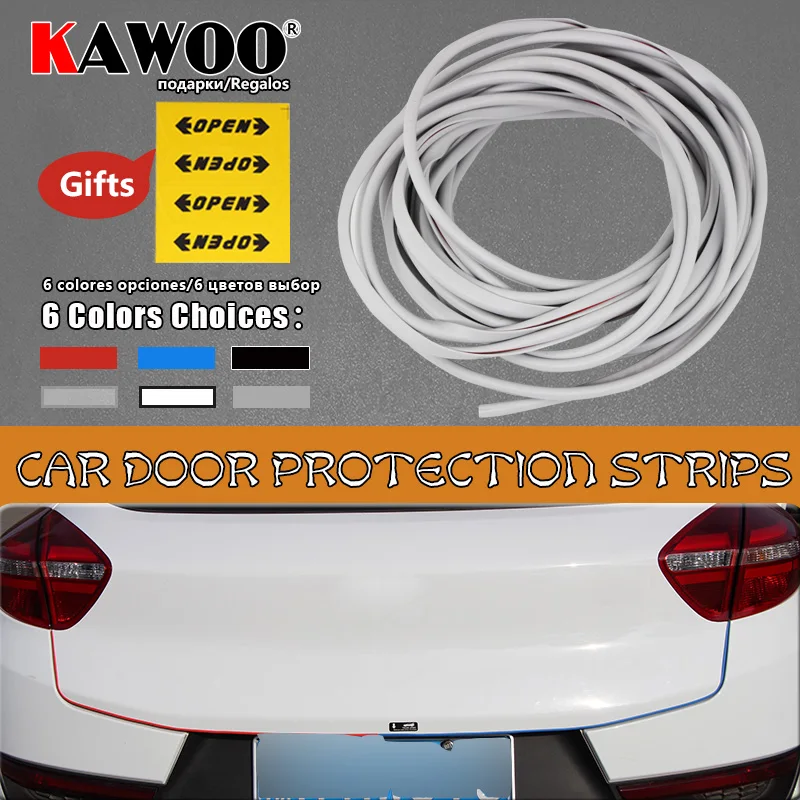 Наклейка на дверь боковые края защита от царапин наклейка для Volvo V40 Volkswagen Golf POLO