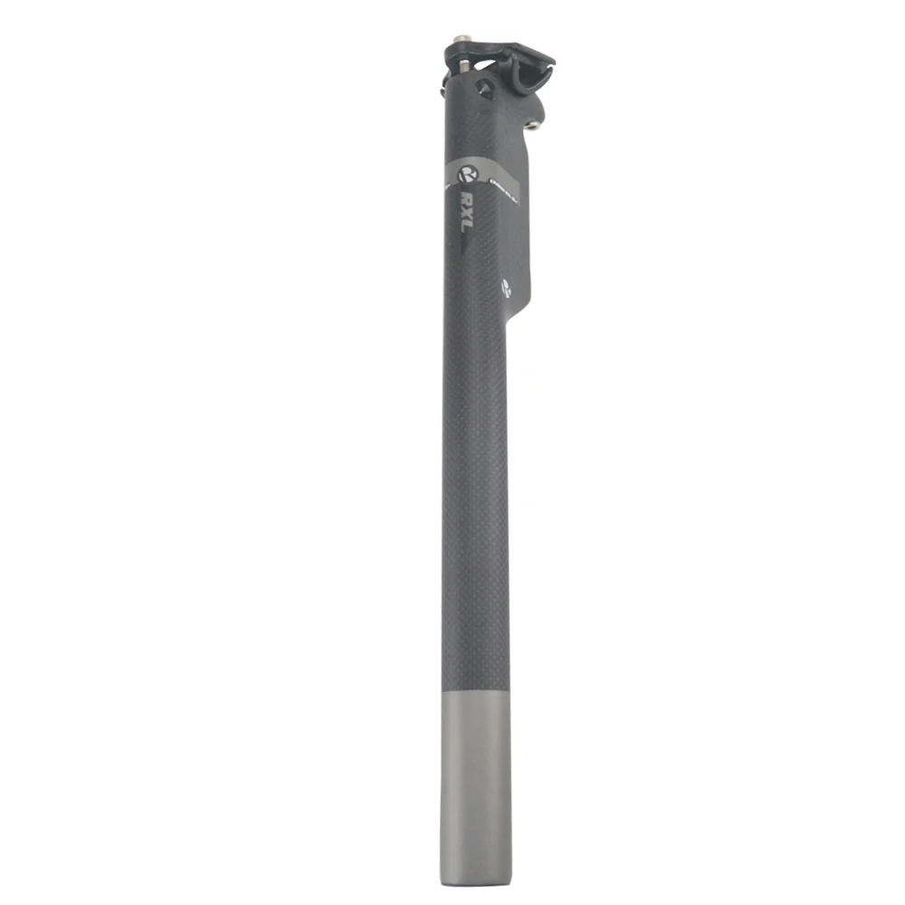 RXL SL Mountain Bike Seat Post 350/400mm Road Bicycle Seatpost Carbon 31.6/30.8/27.2mm 3K Matte Breaking Wind | Спорт и развлечения