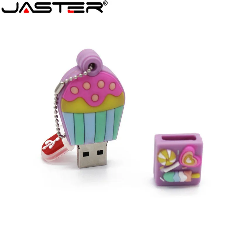 JASTER candy Usb флеш-накопитель 64 ГБ, 32 ГБ, 4 ГБ, 8 ГБ, 16 ГБ, мультяшный U диск, флеш-карта, карта памяти, подарок