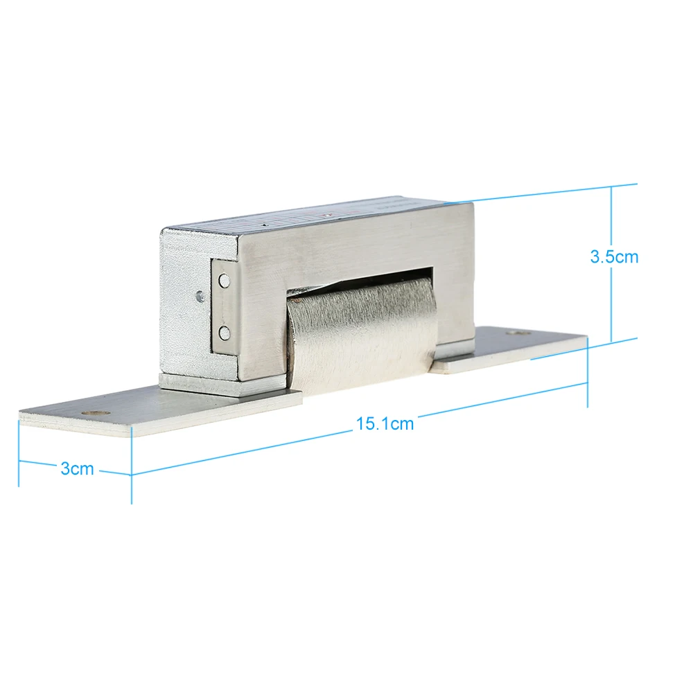 Электрический ударопрочный замок 150 кг/фунтов 12 В постоянного тока защищенный