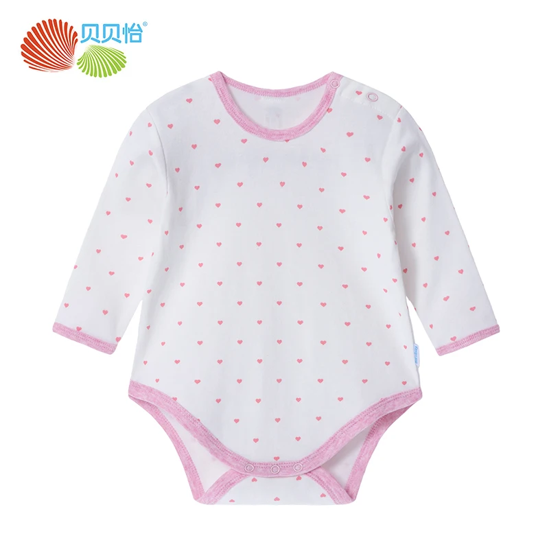 Новое поступление Одежда для новорожденных Длинные рукава девочек цветочный