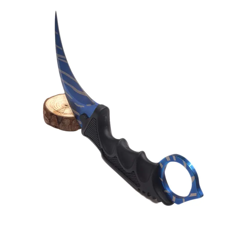CS GO Karambit Knife Camping Hunting Tactical Pocket Stainless Steel Blade Outdoor EDC Tool | Инструменты