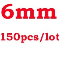 6mm Высокое качество 4 6 8 10 12 мм смешанные цвета 3D иллюзия чудо бусины акриловые разделительные бусины № MB01 - Цвет: 6mm