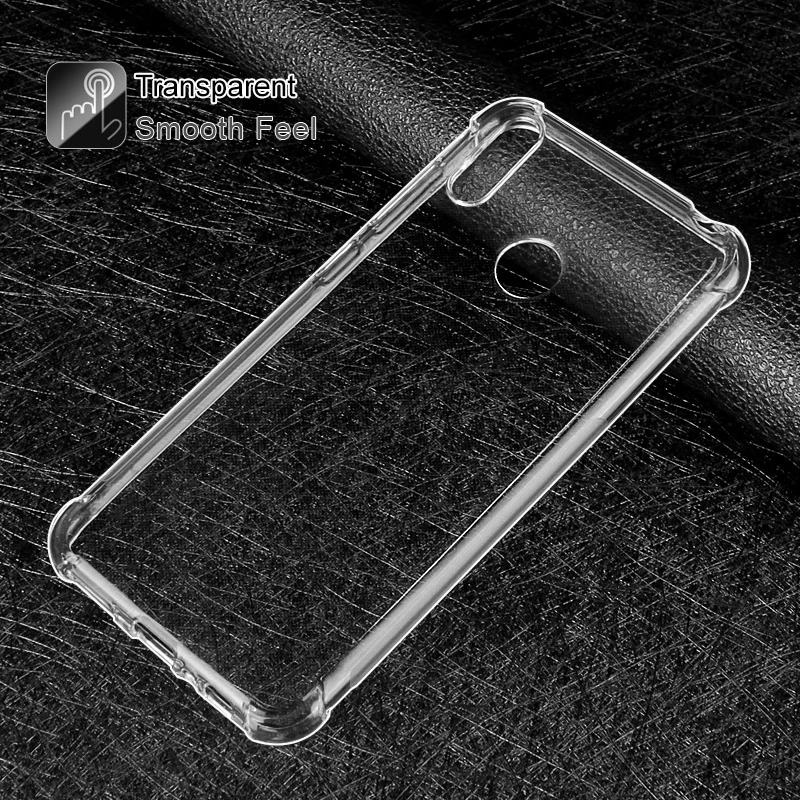 Чехол для Asus Zenfone Max Pro M2 ZB631KL Мягкий ТПУ силиконовый полный прозрачный защитный