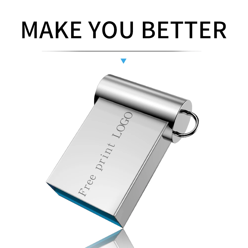 Супер мини металлический Usb флеш-накопитель 3,0 флеш-накопитель 16 ГБ 32 ГБ 64 Гб 128 ГБ U диск портативный накопитель 4 ГБ 8 ГБ флэш-памяти