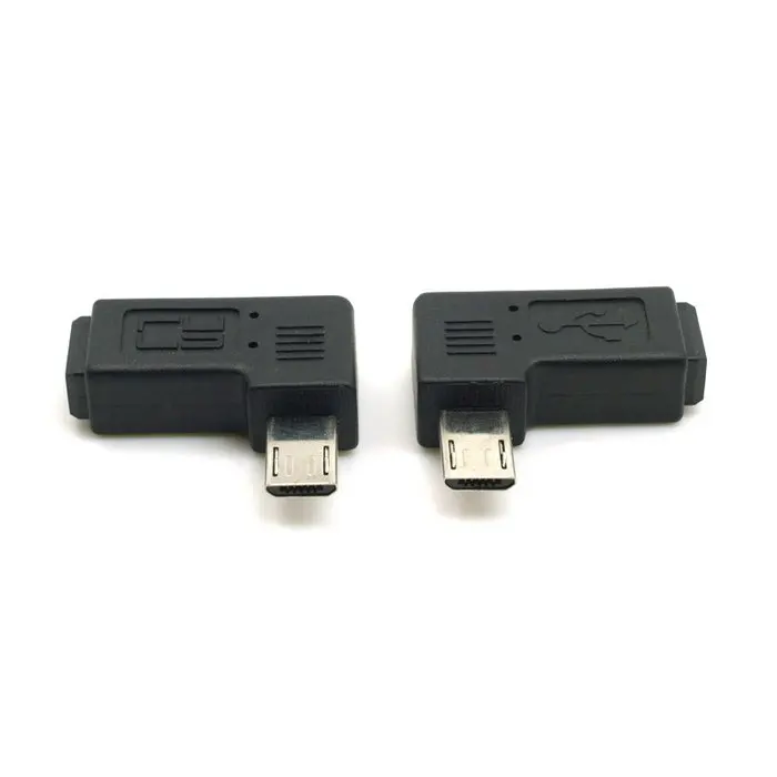 2 шт. удлинитель переходник для Micro USB 9 мм|angled micro usb|right angle usbmicro usb 5pin |